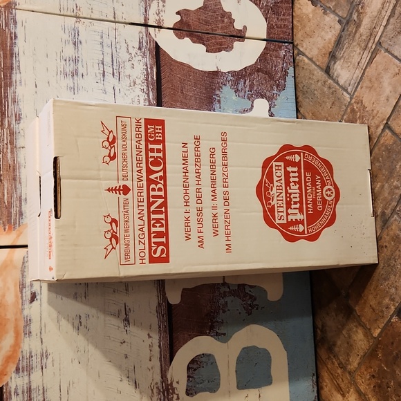 Vintage Collectible Steinbach Peter Pan Series Crocodile Nutcracker IOB with Tag - Picture 9 of 12